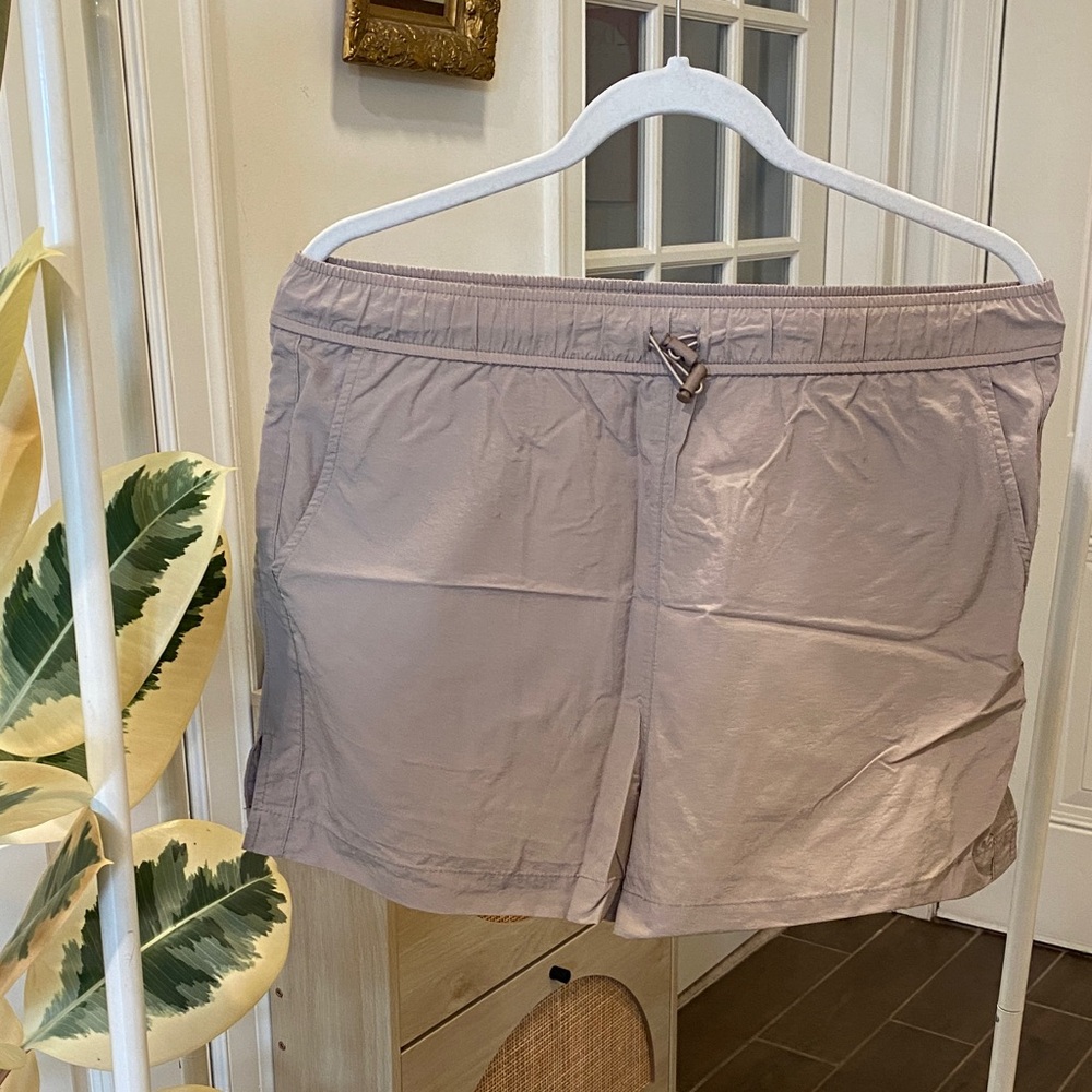 Missguided Taupe Athletic Shorts